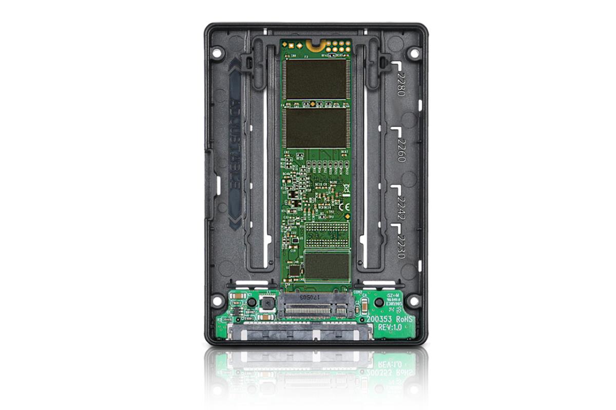 EU Product - Adapter IcyDock M.2 SATA SSD -> 2,5