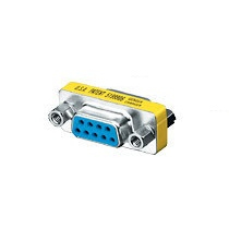EU Product - Serial RS232 DB9 Gender Changer Bu/Bu mini      silber Polybeutel thumbnail