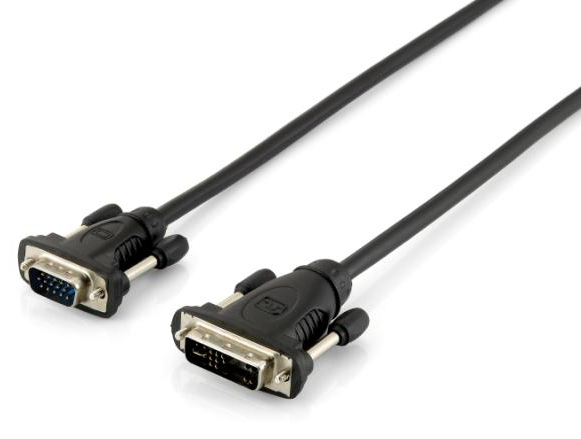 EU Product - Adapter DVI-A->VGA           1920x1200 St/St  1.80m sw Polybeutel thumbnail