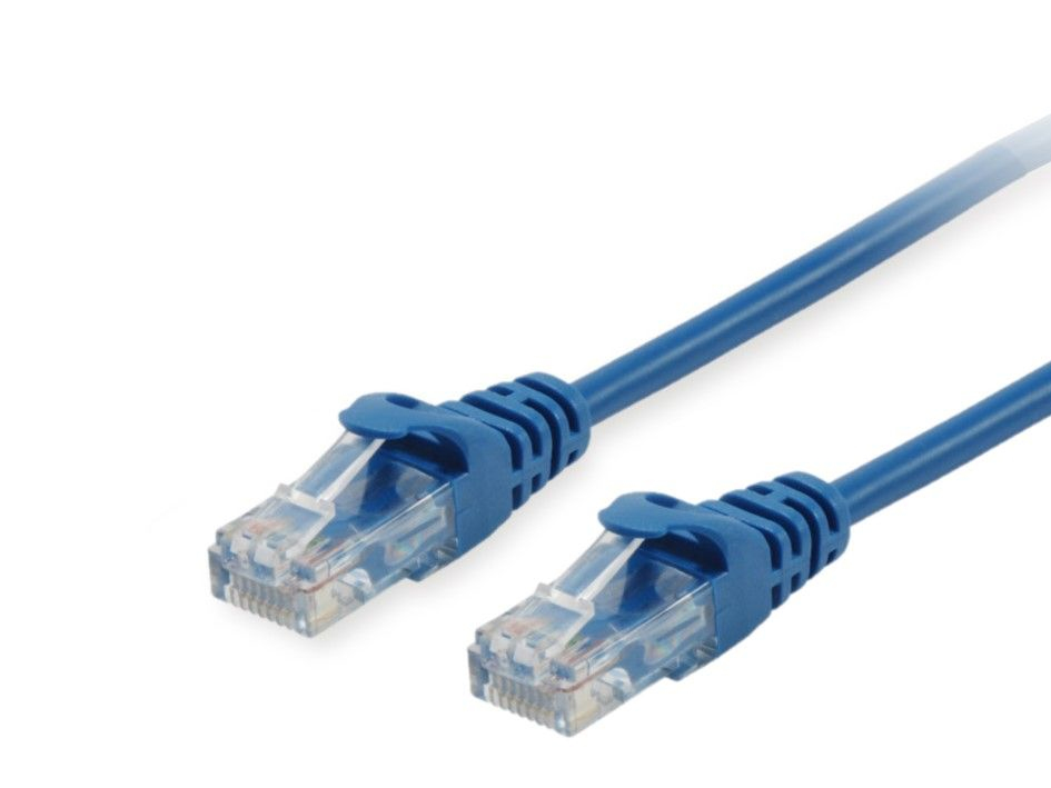 EU Product - Patchkabel Cat6       U/UTP 2xRJ45  2.00m    blau  PVC Polybeutel thumbnail