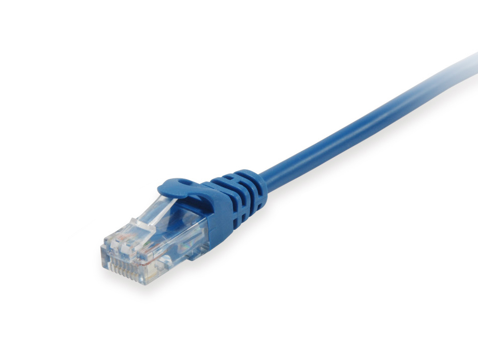 EU Product - Patchkabel Cat6       U/UTP 2xRJ45  2.00m    blau  PVC Polybeutel thumbnail