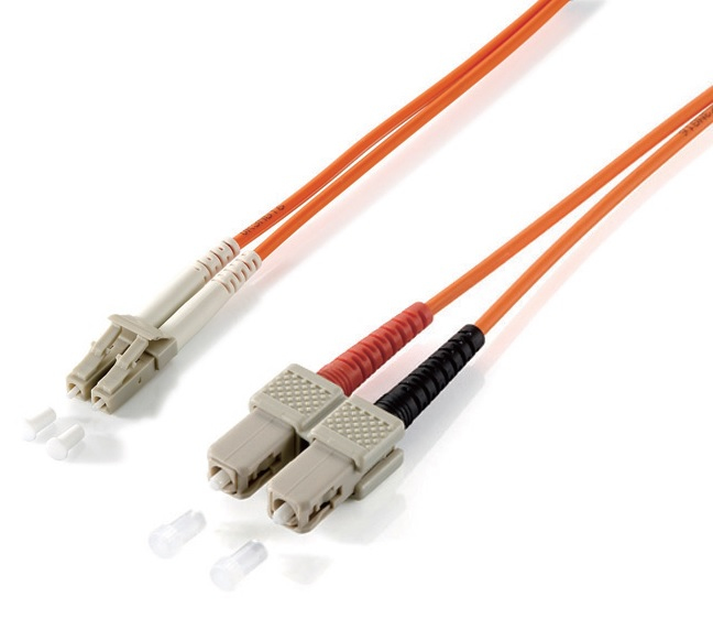 EU Product - Patchkabel LC->SC  3.00m Multimode  Duplex OM1  orange Polybeutel thumbnail