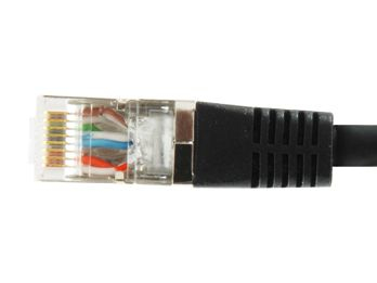 EU Product - Patchkabel Cat6A Plat.S/FTP 2xRJ45  3.00m schwarz LSZH Polybeutel thumbnail