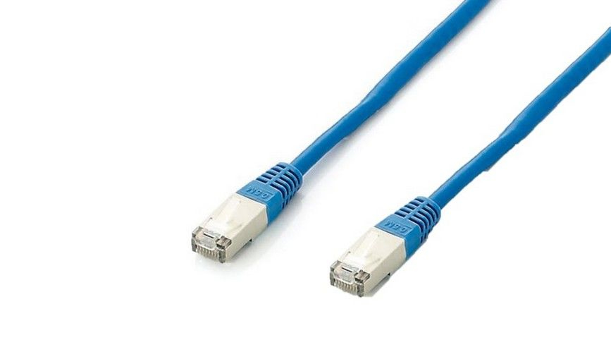 EU Product - Patchkabel Cat6A Plat.S/FTP 2xRJ45  3.00m    blau LSZH Polybeutel thumbnail