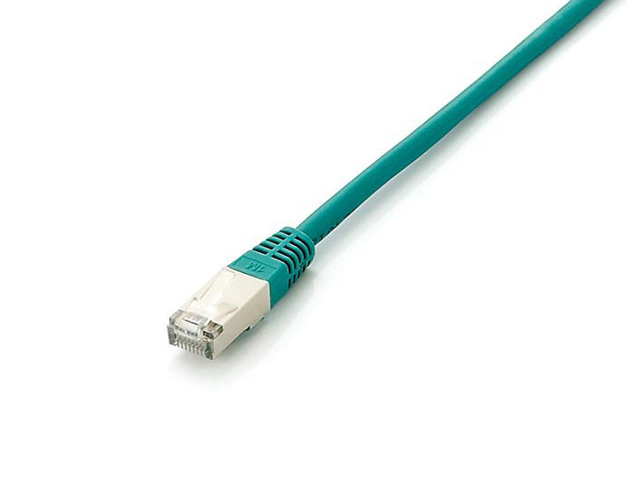 EU Product - Patchkabel Cat6A Plat.S/FTP 2xRJ45  1.00m    gr�n LSZH Polybeutel thumbnail