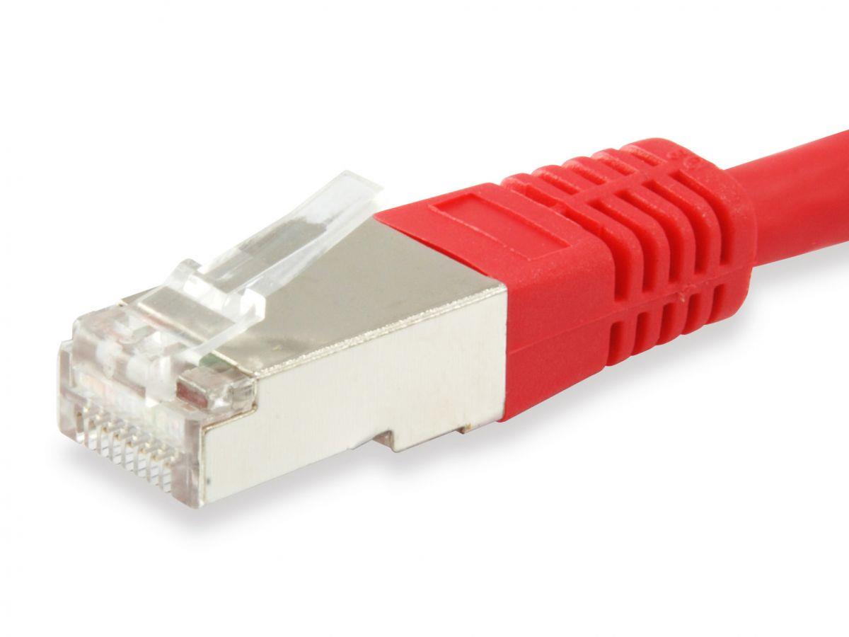 EU Product - Patchkabel Cat6A Plat.S/FTP 2xRJ45  1.00m     rot LSZH Polybeutel thumbnail