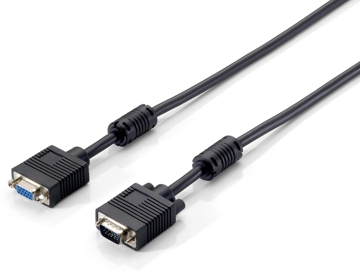EU Product - VGA Kabel 1920x1080/60Hz Erweit.  St/Bu  1.00m schwarz thumbnail