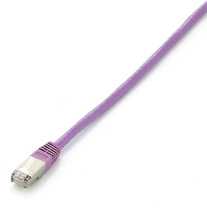EU Product - Patchkabel Cat6       S/FTP 2xRJ45  7.50m    lila LSZH Polybeutel thumbnail