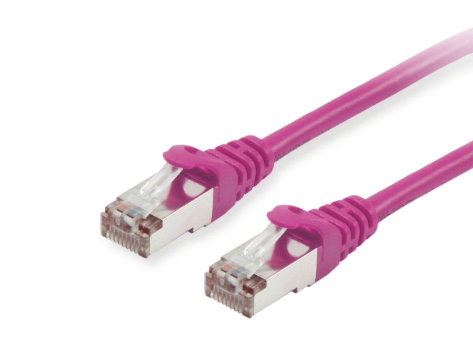EU Product - Patchkabel Cat6       S/FTP 2xRJ45  5.00m    lila LSZH Polybeutel thumbnail