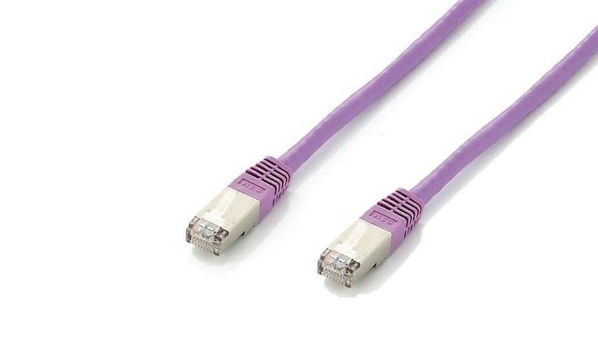 EU Product - Patchkabel Cat6A Plat.S/FTP 2xRJ45 20.00m    lila LSZH Polybeutel thumbnail