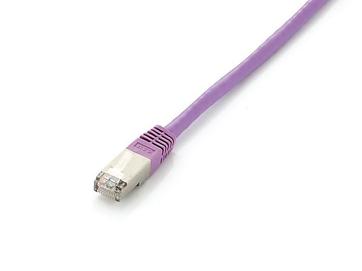 EU Product - Patchkabel Cat6A Plat.S/FTP 2xRJ45  5.00m    lila LSZH Polybeutel thumbnail