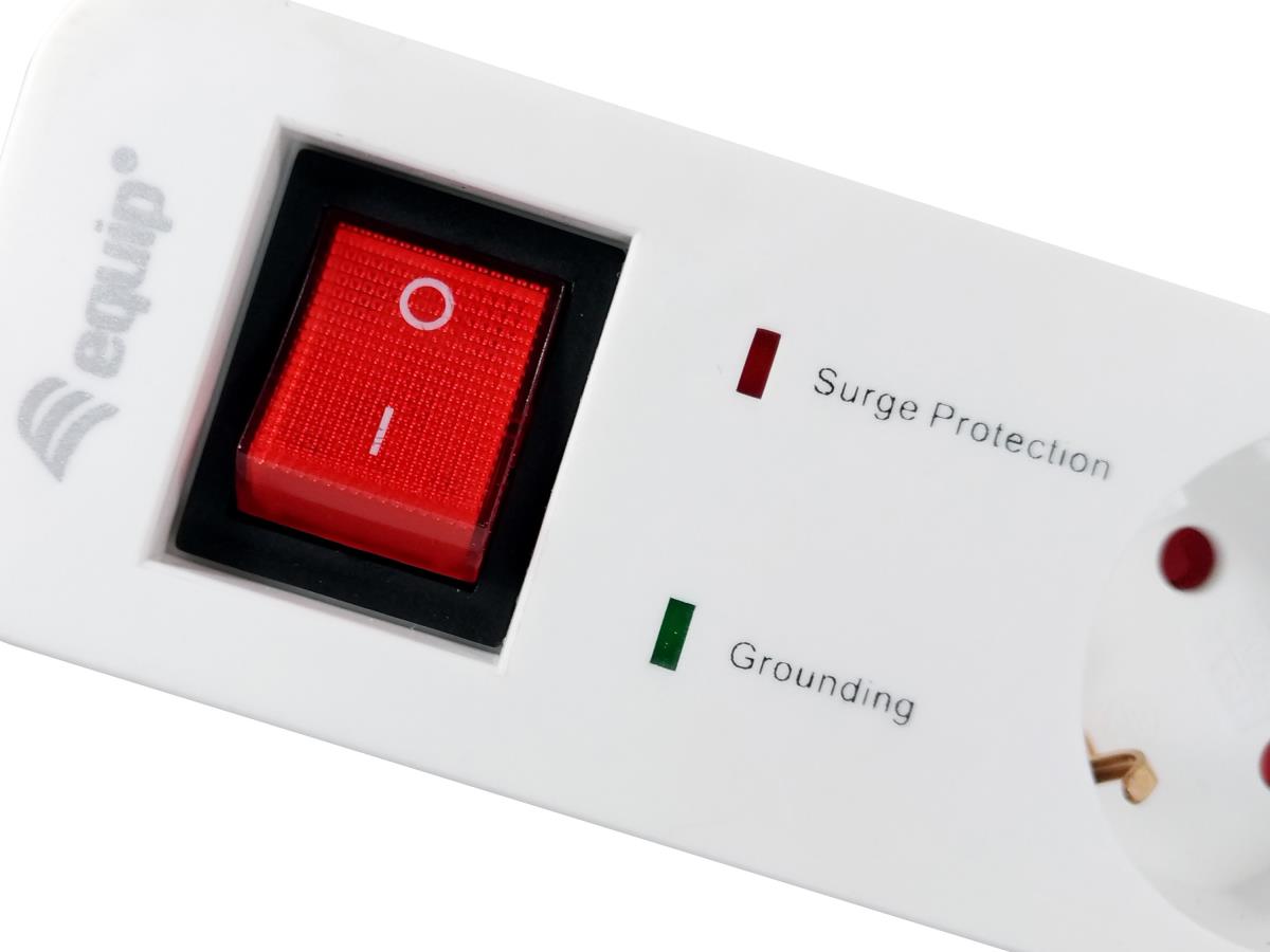 EU Product - Steckdosenleiste 5xSchuko/2xUSBA+Switch->St.90�CL �SS thumbnail