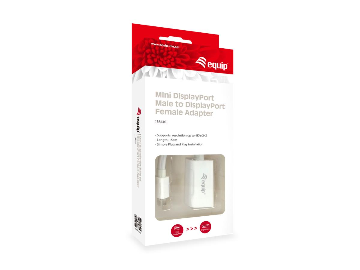 EU Product - Mini DisplayPort->DP          4K/ 60Hz St/Bu  0.15m ws thumbnail