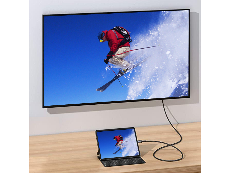 EU Product - Adapter USB-C->DisplayPort1.4 St/St 8K/ 60Hz 2.00m PVC thumbnail