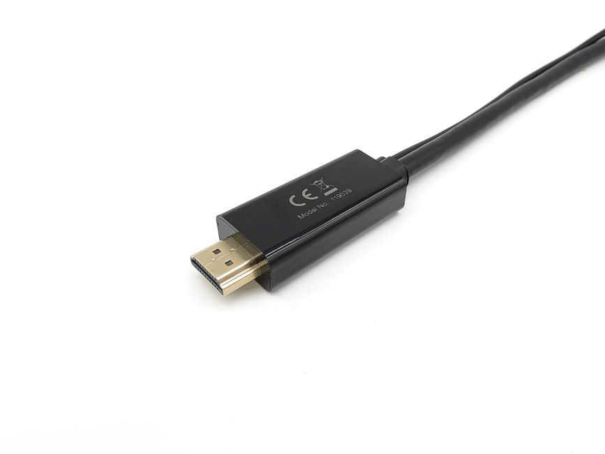 EU Product - HDMI->DP/USB-A            4K/60Hz Bu/St  0.15m schwarz thumbnail