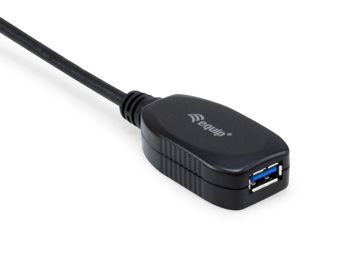 EU Product - Kabel USB-A3.0->A Akt. Erweiter.  St/Bu 10.00m schwarz thumbnail