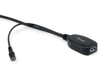 EU Product - Kabel USB-A3.0->A Akt. Erweiter.  St/Bu 15.00m schwarz thumbnail