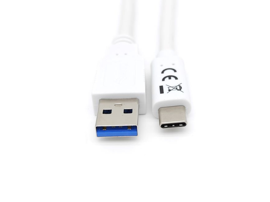EU Product - Kabel USB-A3.2->C Gen1 3A         St/St  1.00m    wei� thumbnail