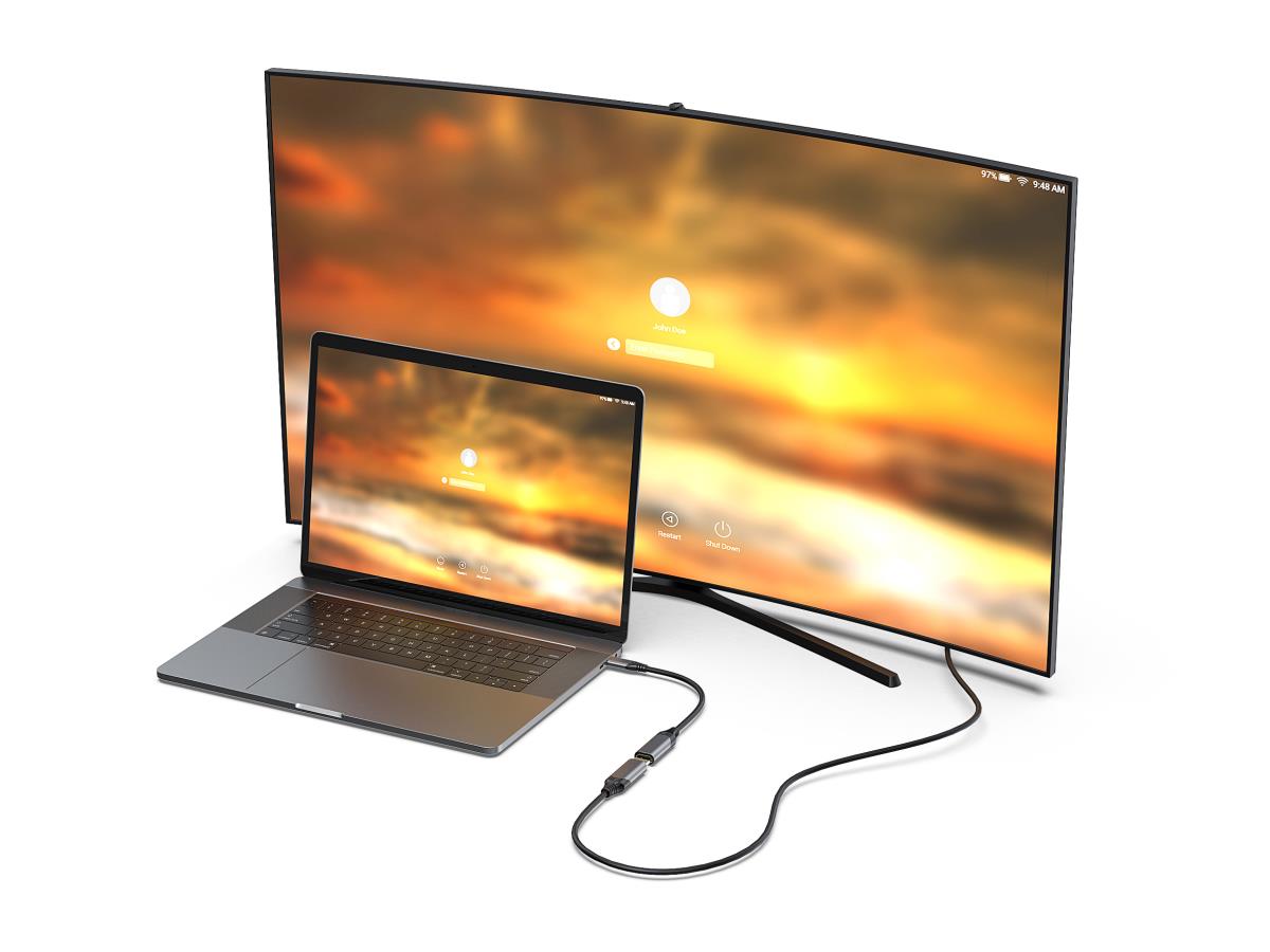EU Product - Adapter USB-C->HDMI2.1        St/Bu 8K/ 60Hz 0.15m PVC thumbnail