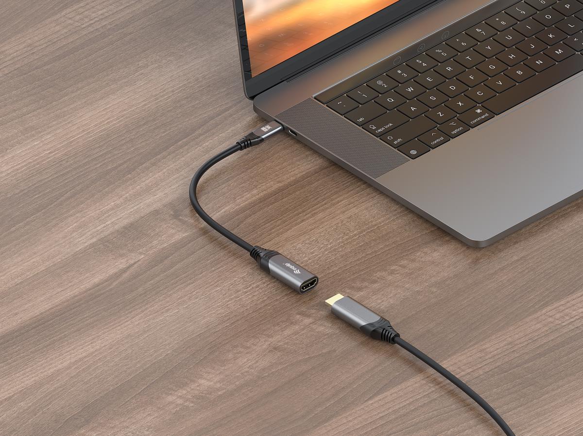 EU Product - Adapter USB-C->HDMI2.1        St/Bu 8K/ 60Hz 0.15m PVC thumbnail