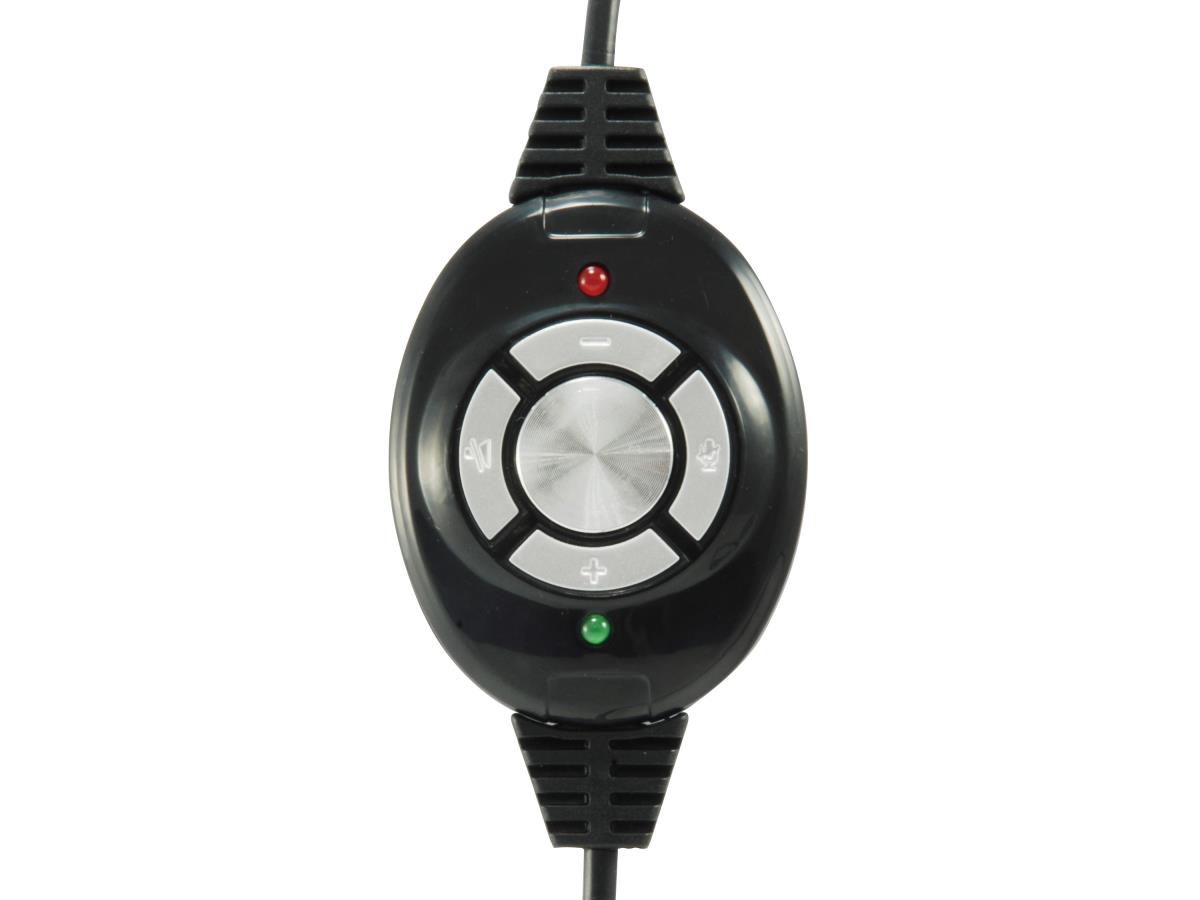 EU Product - Stereo-Headset Wired mit Mikro    USB-A  2.00m schwarz thumbnail
