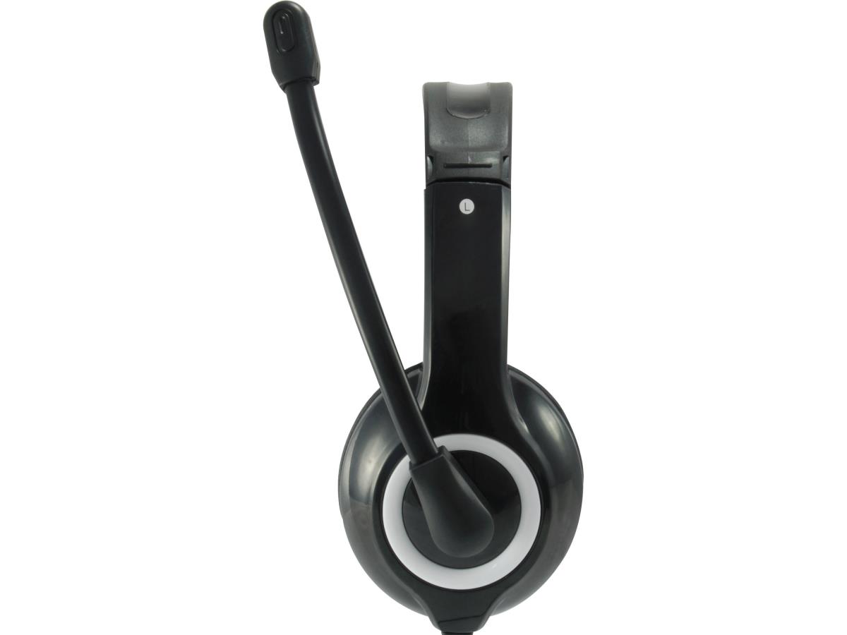 EU Product - Stereo-Headset Wired mit Mikro    USB-A  2.00m schwarz thumbnail