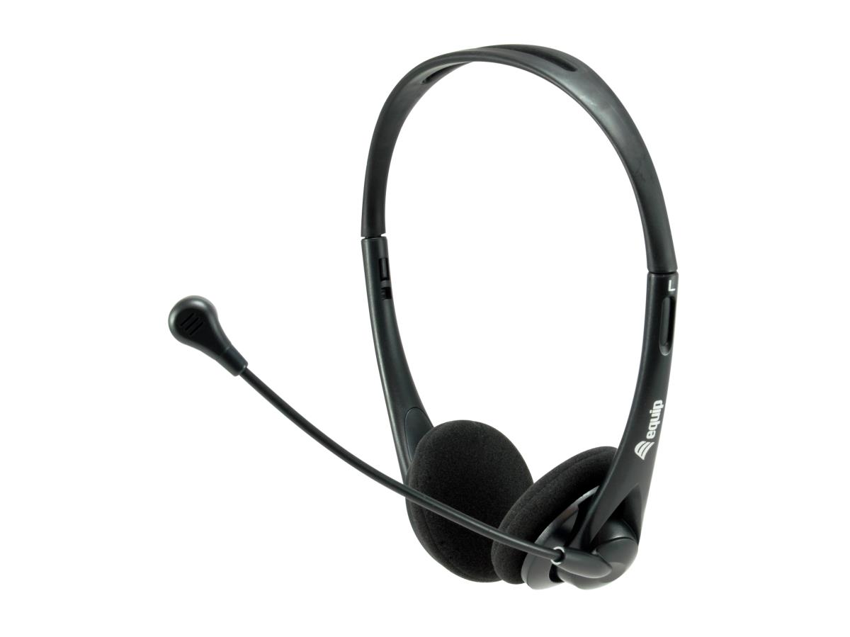 EU Product - Stereo-Headset Wired mit Mikro    USB-A  1.80m schwarz thumbnail