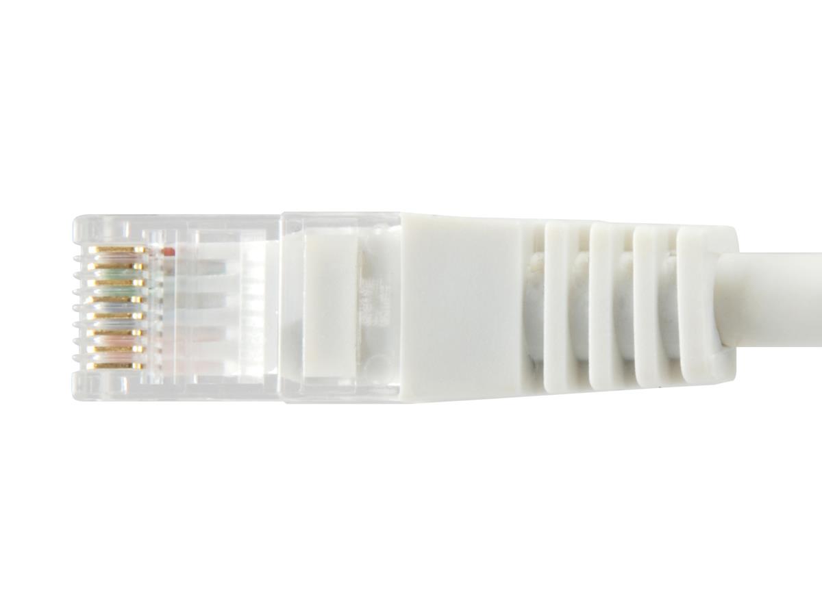 EU Product - Patchkabel Cat6A      U/UTP 2xRJ45  2.00m    wei� LSZH Polybeutel thumbnail