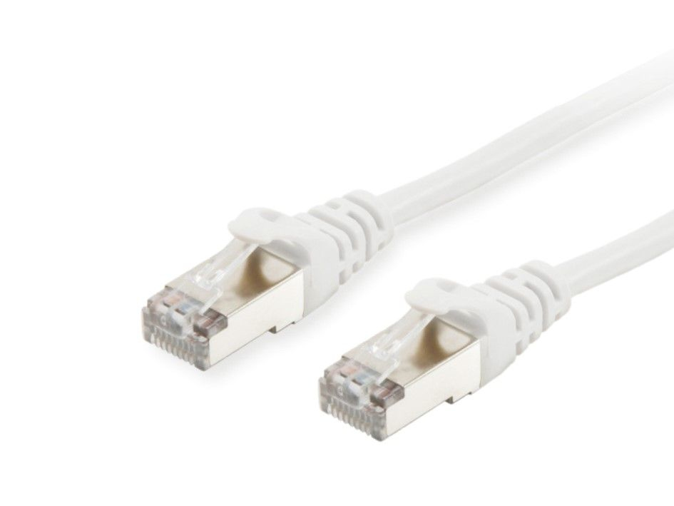 EU Product - Patchkabel Cat6A      S/FTP 2xRJ45  7.50m    wei� LSZH Polybeutel thumbnail