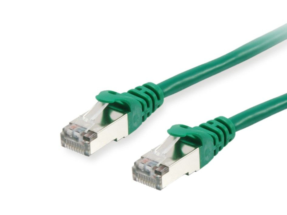 EU Product - Patchkabel Cat6A      S/FTP 2xRJ45  1.00m    gr�n LSZH Polybeutel thumbnail