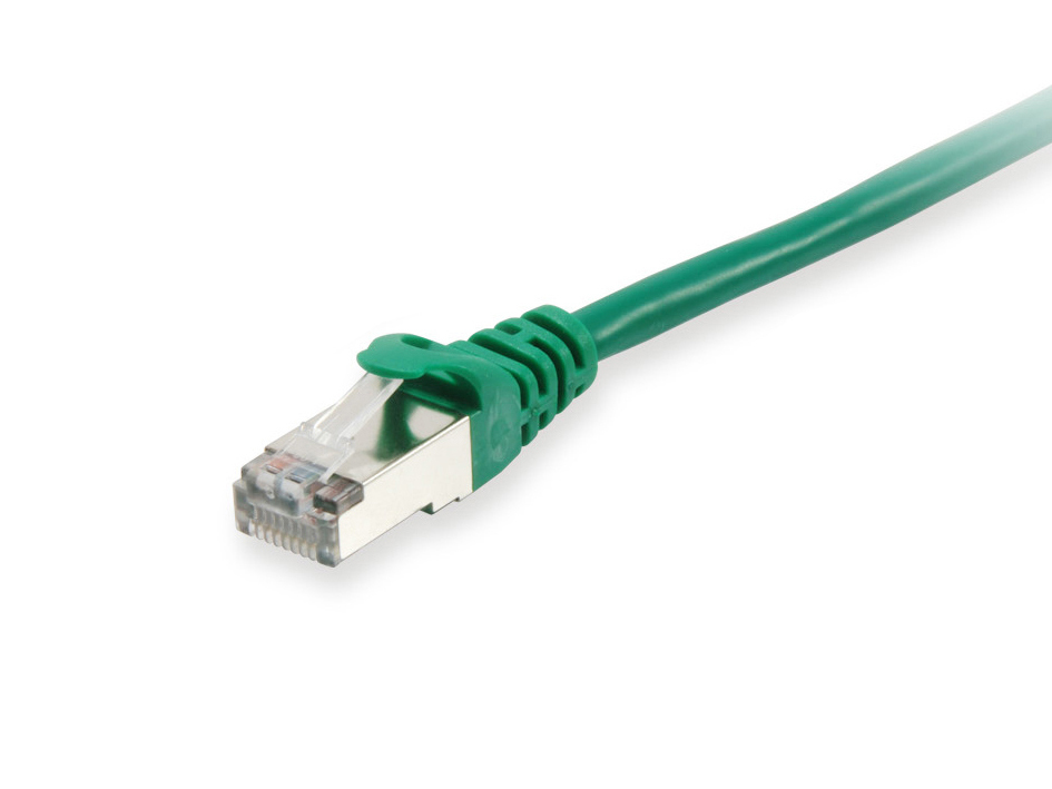 EU Product - Patchkabel Cat6A      S/FTP 2xRJ45  1.00m    gr�n LSZH Polybeutel thumbnail