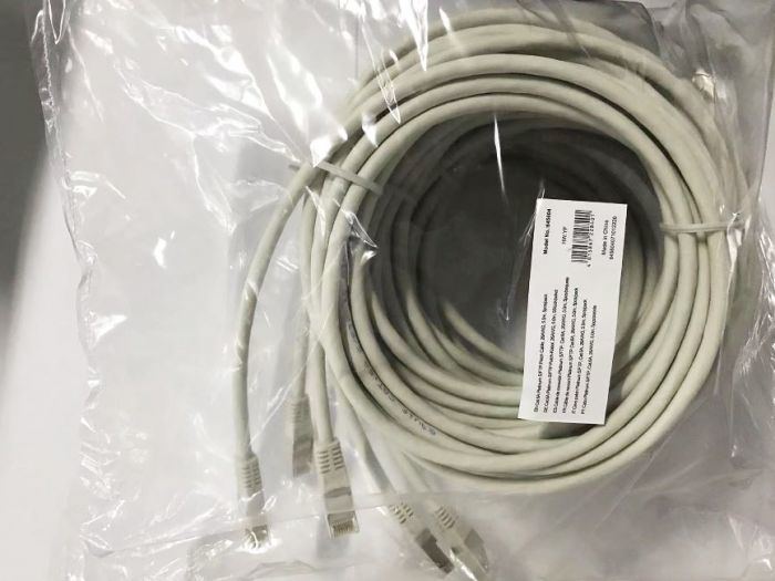 EU Product - Patchkabel Cat6A   5x S/FTP 2xRJ45  5.00m    grau Plat thumbnail