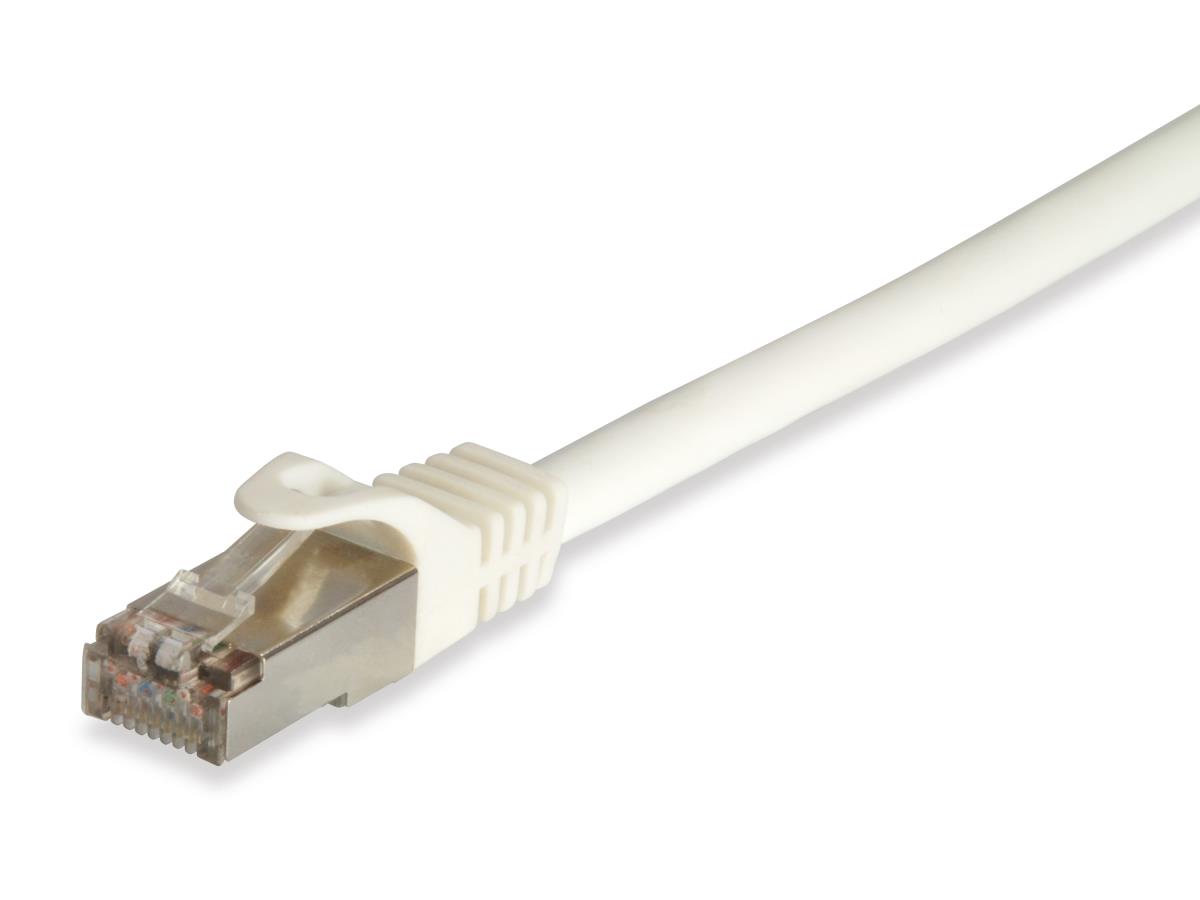 EU Product - Patchkabel Cat6A Cat7Pro S/FTP 2xRJ45  7.50m wei� LSZH Polybeutel thumbnail