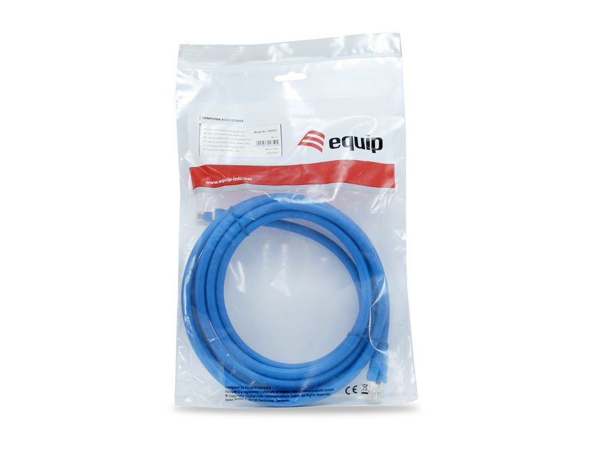 EU Product - Patchkabel Cat8.1     S/FTP 2xRJ45  0.50m    blau LSZH Polybeutel thumbnail