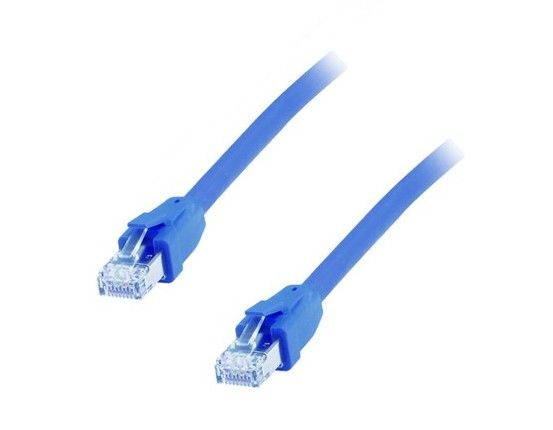 EU Product - Patchkabel Cat8.1     S/FTP 2xRJ45  5.00m    blau LSZH Polybeutel thumbnail