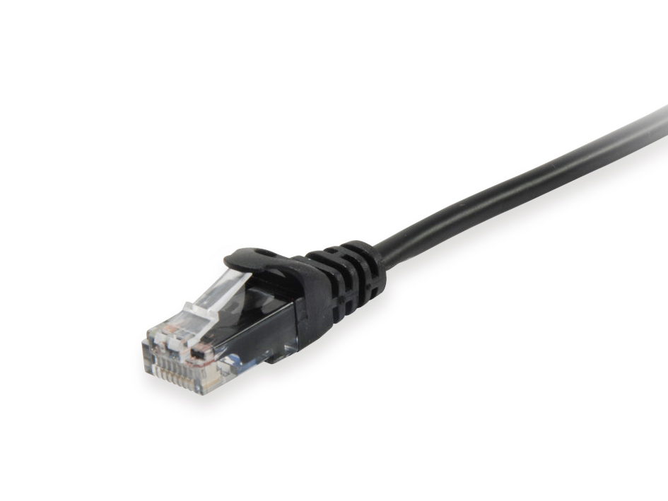 EU Product - Patchkabel Cat6       U/UTP 2xRJ45  5.00m schwarz  PVC Polybeutel thumbnail