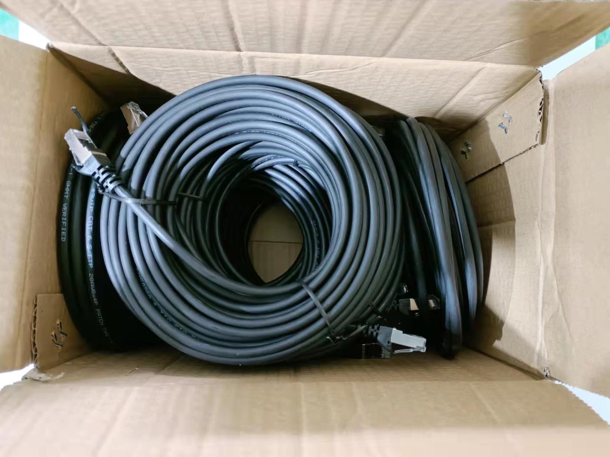 EU Product - Patchkabel Cat6   30x S/FTP 2xRJ45  5.00m schwarz LSZH thumbnail
