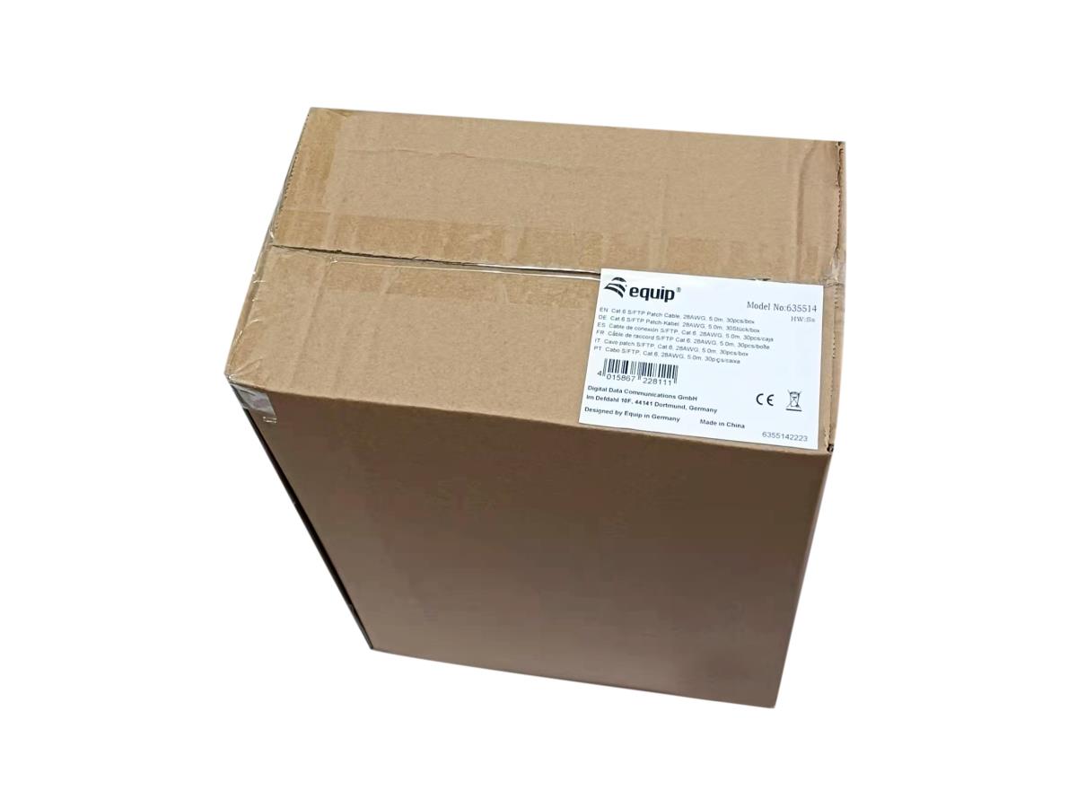 EU Product - Patchkabel Cat6   30x S/FTP 2xRJ45  5.00m    wei� LSZH thumbnail
