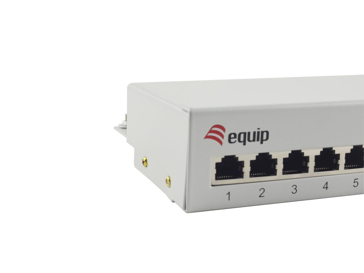 EU Product - Patchpanel 12xRJ45 Cat6  Desktop        250MHz RAL7035 thumbnail