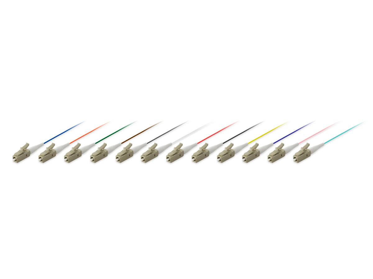 EU Product - Patchkabel LC->PC 1.00m 12Stk Multi  Dupl. OM4  12Farb thumbnail
