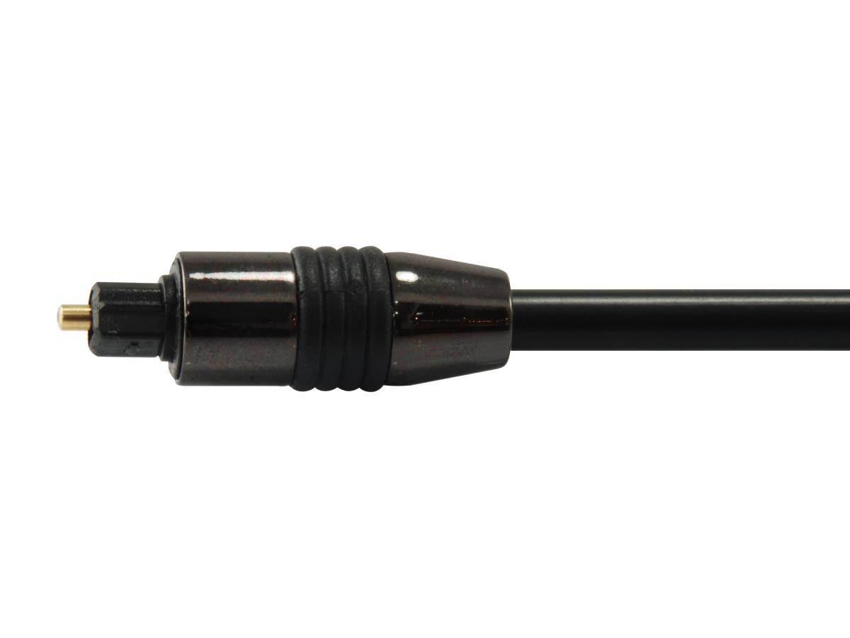 EU Product - Audiokabel Toslink SPDIF St/St           1.80m schwarz Polybeutel thumbnail