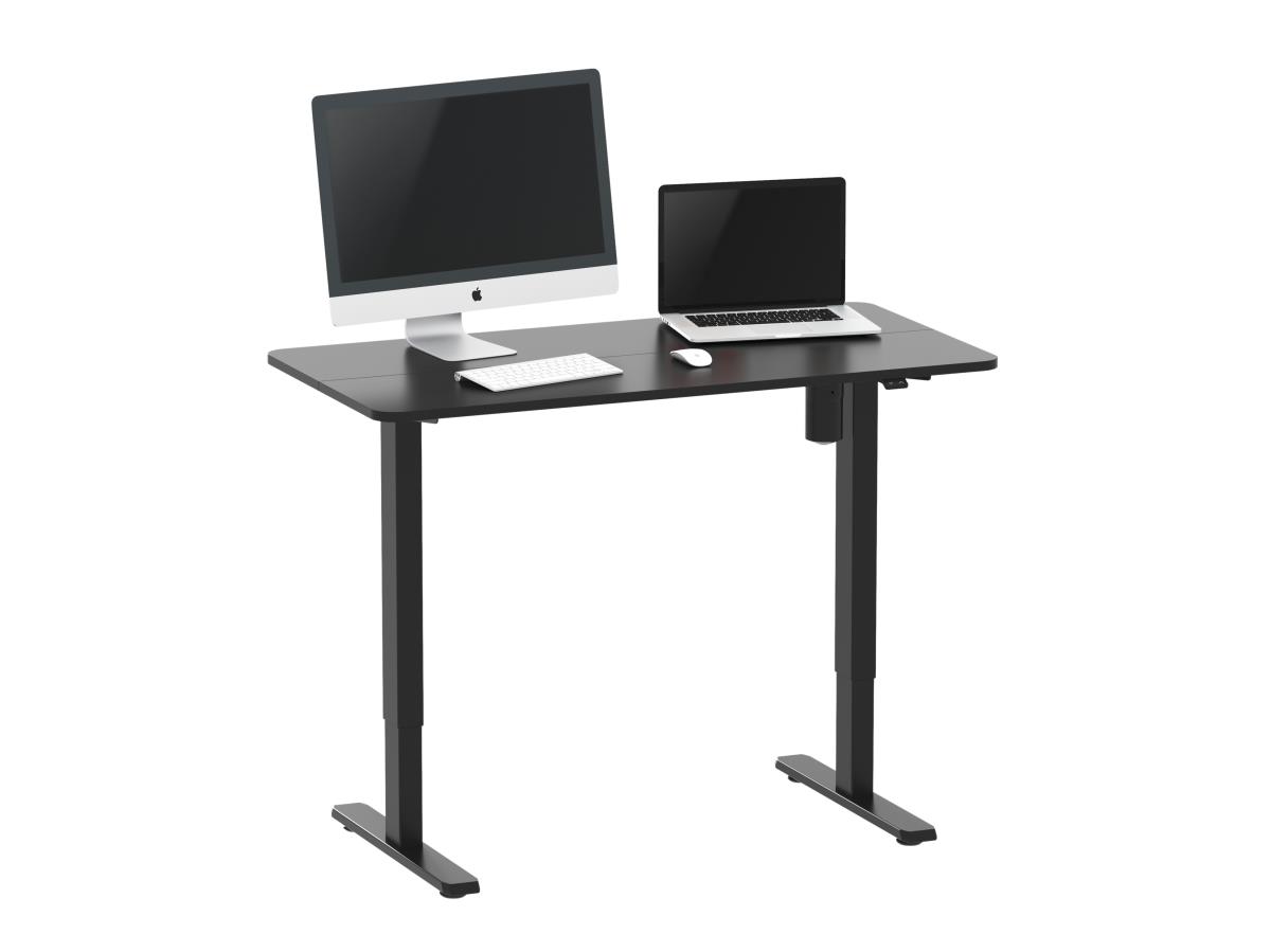 EU Product - ERGO Electric Sit-Stand Desk Frame with Desktop, Black thumbnail