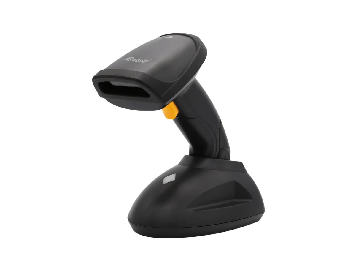 EU Product - Barcode Handscanner 1D Laser Wireless USB schwarz thumbnail