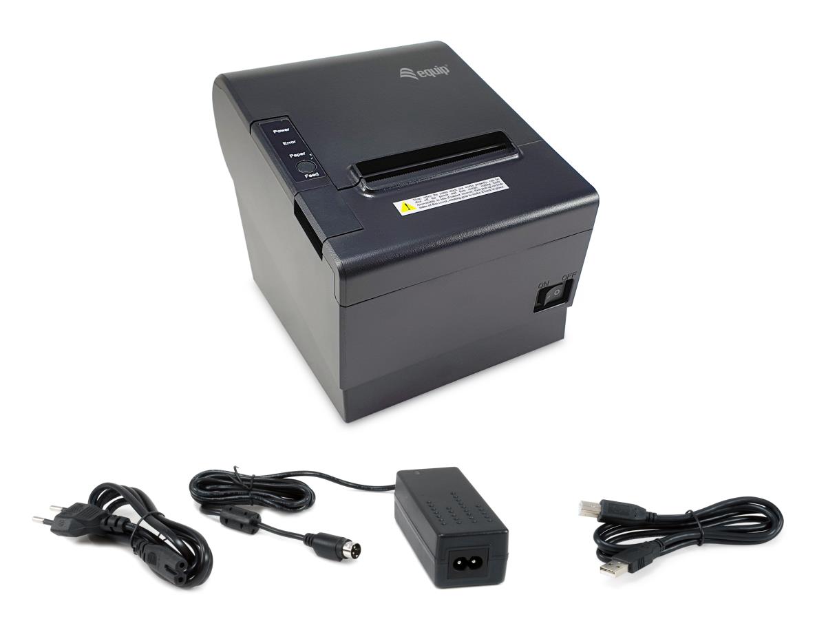 EU Product - Thermodrucker 80mm USB/RJ11 schwarz - POS printer - Thermal Transfer thumbnail