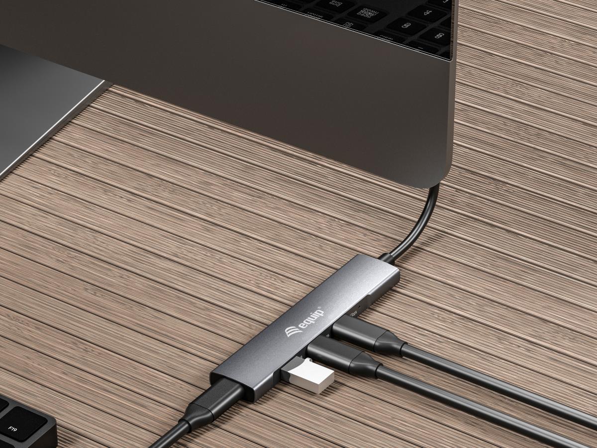 EU Product - 4-Port USB-C3.2-Hub->4xUSB-C 3.2                 5Gbps thumbnail