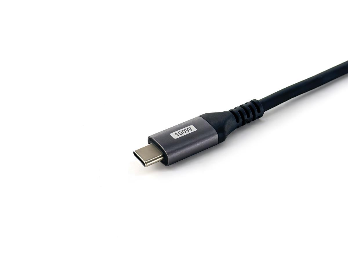 EU Product - Kabel USB-C2.0->C 90�      PD100W St/St  2.00m schwarz thumbnail