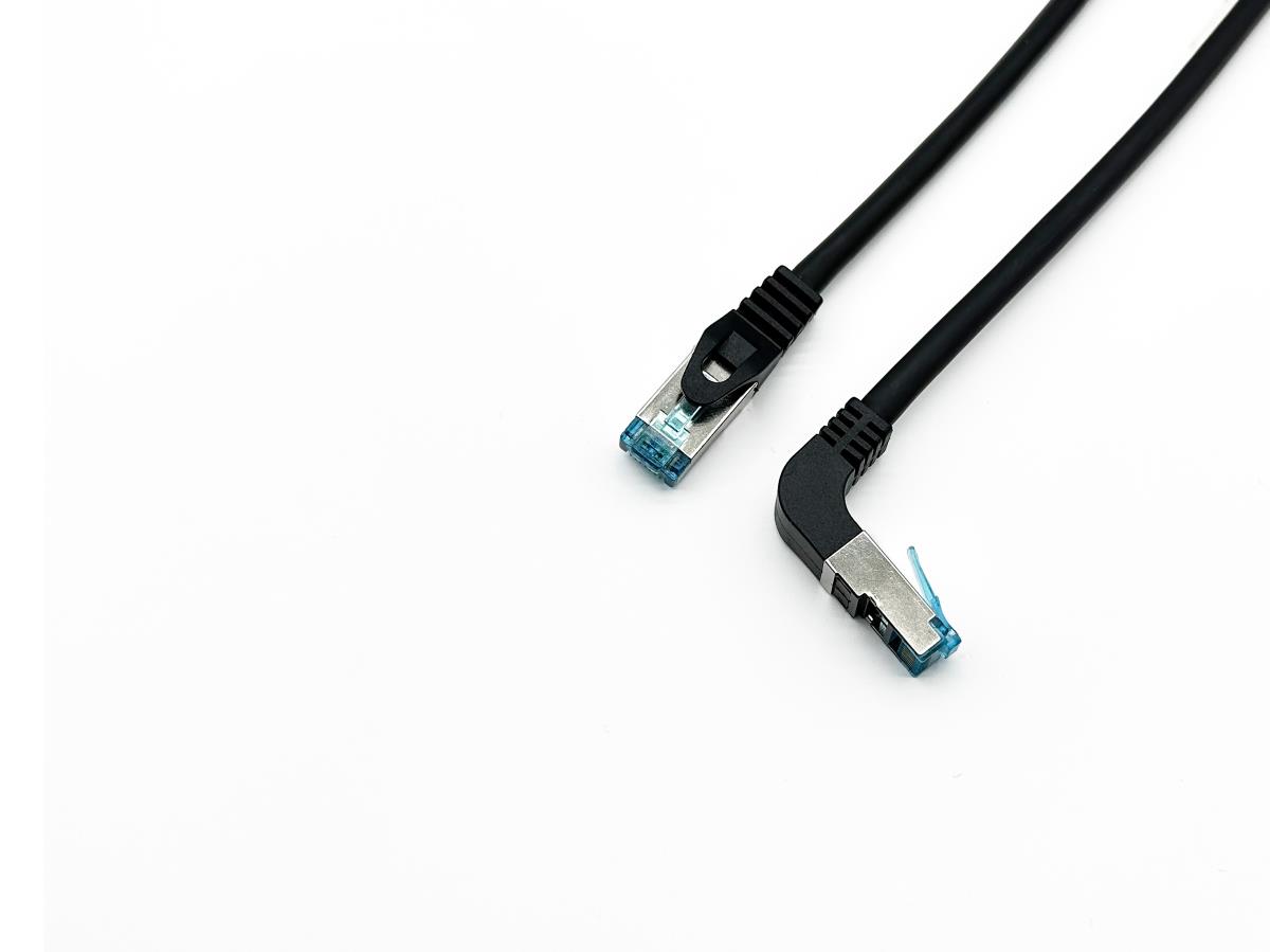 EU Product - Patchkabel Cat6A wink.S/FTP 2xRJ45  2.00m schwarz LSZH Polybeutel thumbnail