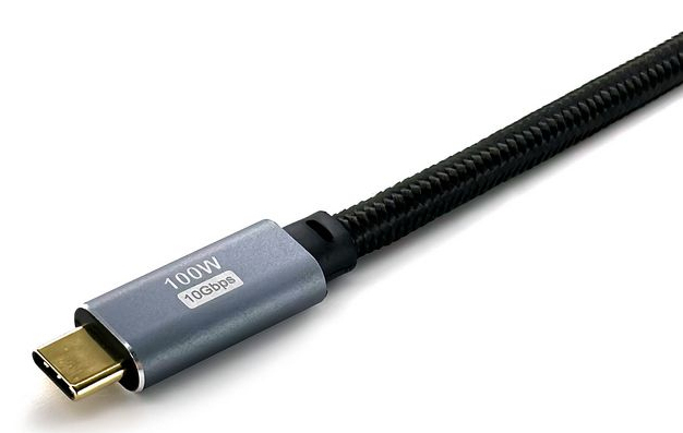 EU Product - Kabel USB-C3.2->C Gen2 4K  PD100W St/St  3.00m schwarz thumbnail