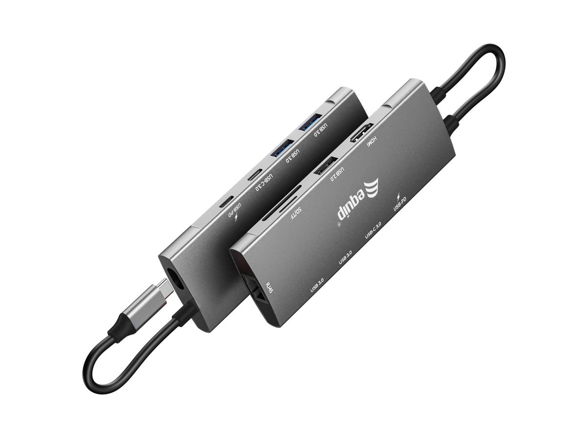 EU Product - Dock  9-1 USB-C->HDMI,GbE,2xUSB-A3.2,USB-C3.2,+  0.25m thumbnail