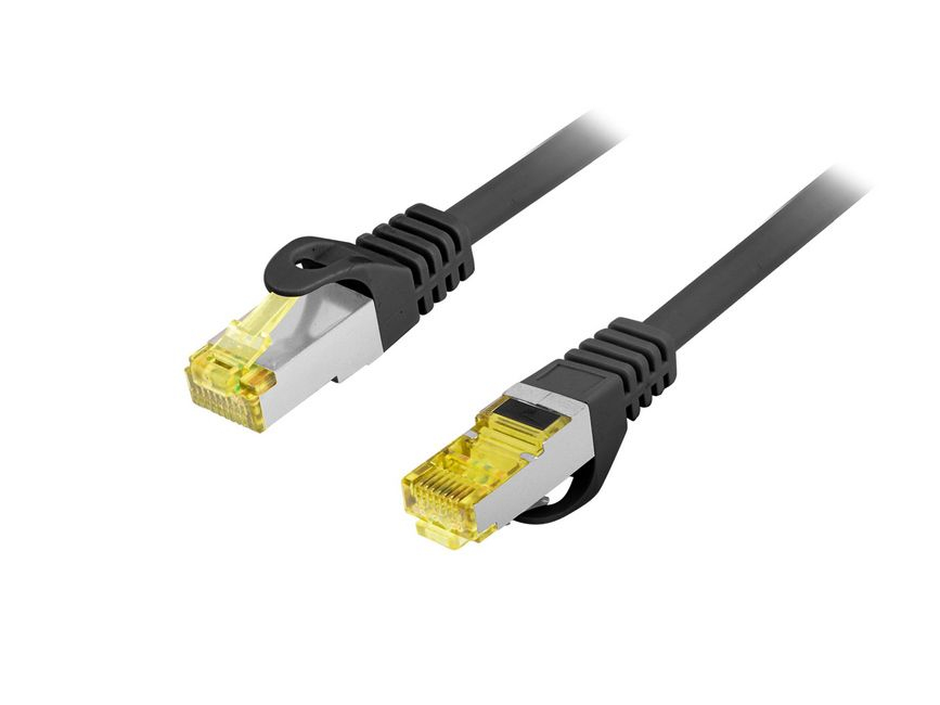 EU Product - Patchkabel Cat6A Outd.S/FTP 2xRJ45  1.00m schwarz LSZH Polybeutel thumbnail